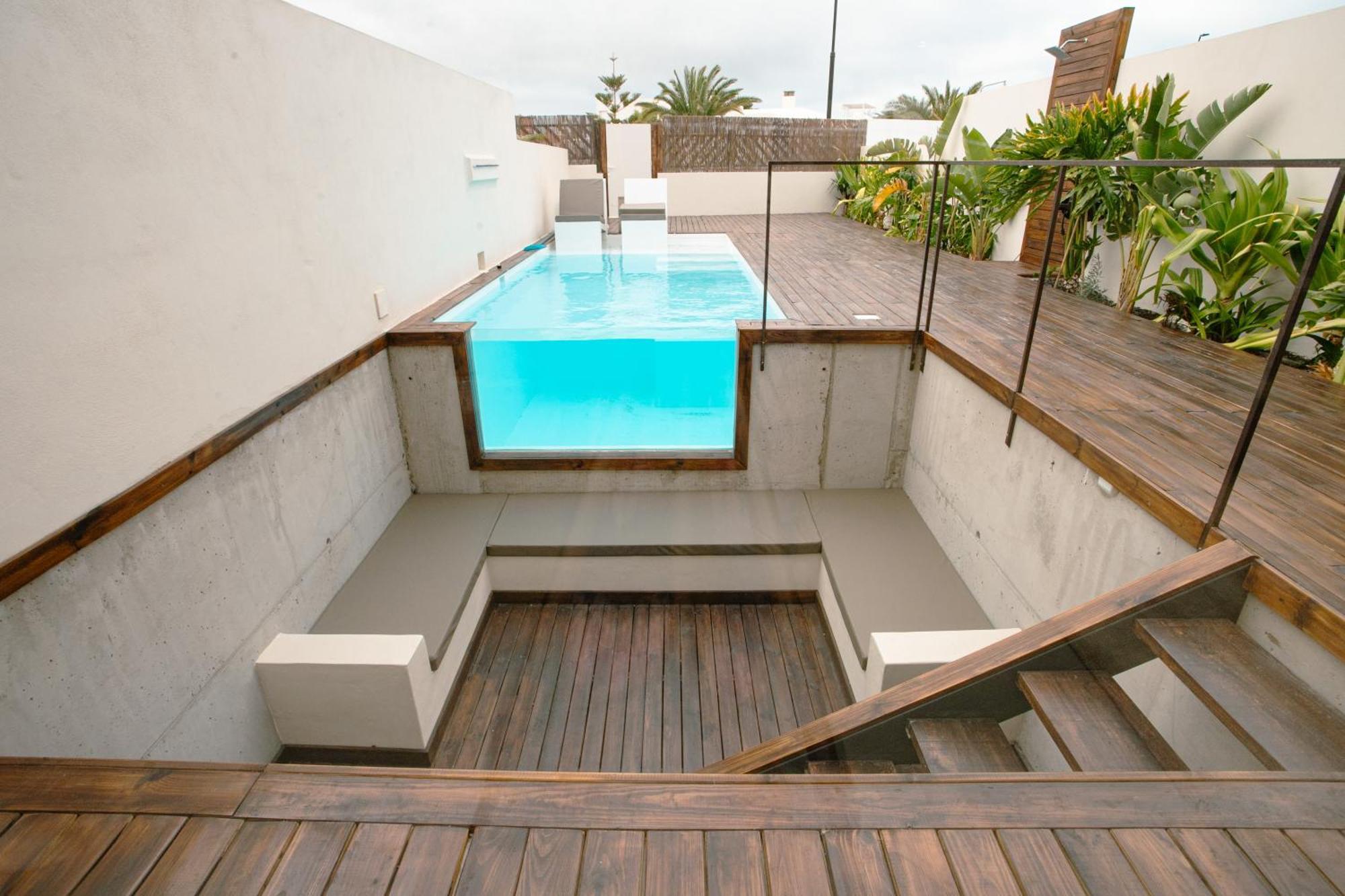 Casa Ouira Chalet Con Piscina Privada Y Vistas Corralejo Exteriör bild